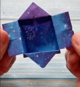 Easy Galaxy Origami Box