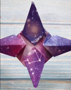 DIY Galaxy Origami Star Box