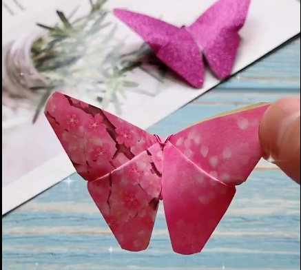 Easy Origami Butterfly Tutorial